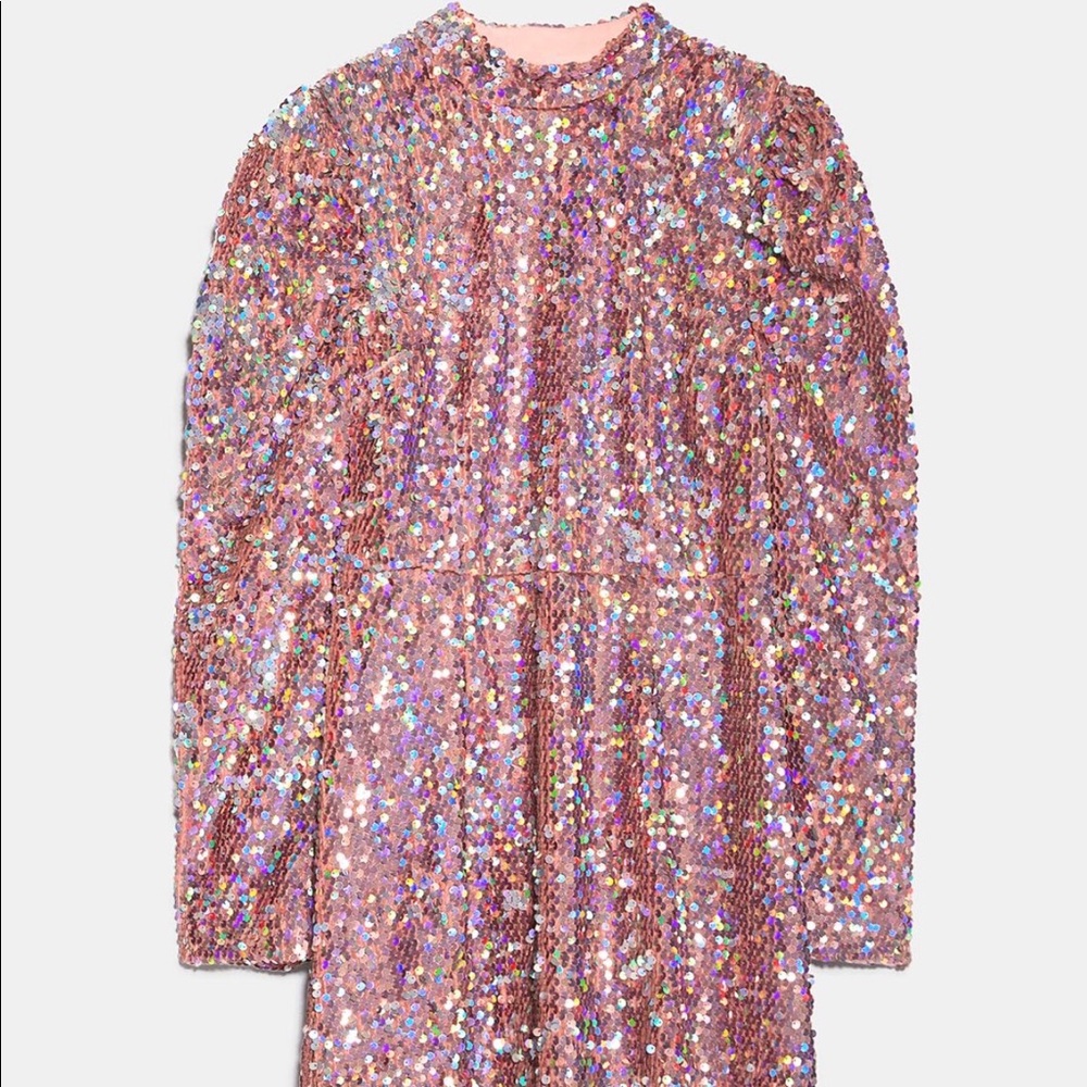 Zara Sequin Mini Dress